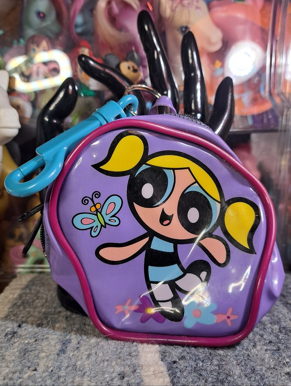 Powerpuff Girls Buttercup Clip On Mini Bag Coin Pouch Purse Y2k Cartoon Network
